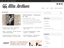 Tablet Screenshot of ggallinarchives.com